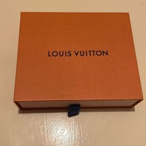 Louis Vuitton Gift Box Small 6x5x1.5 Drawer Style Luxury Storage Travel